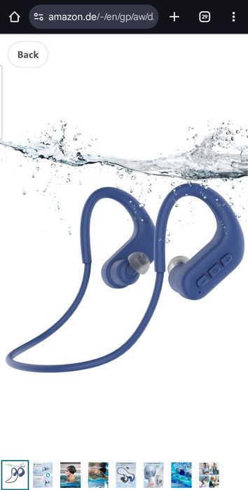 Sanoto слушалки за плуване