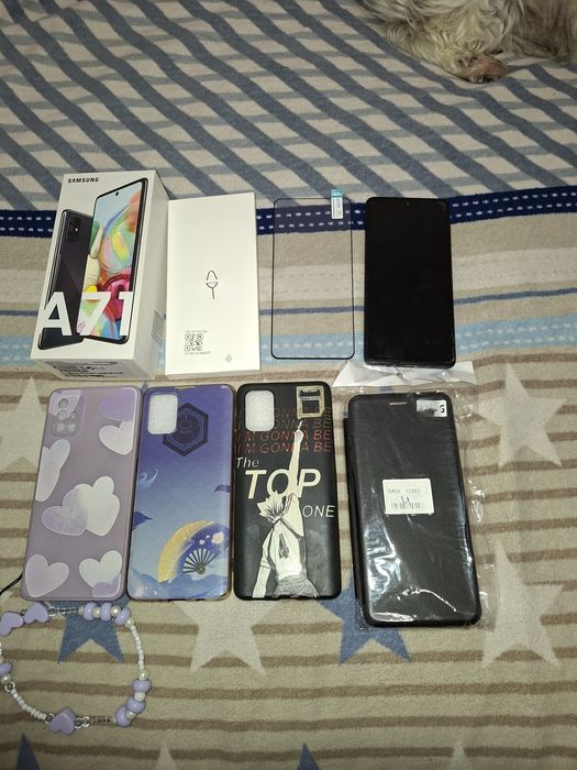 Samsung  A 71 cu accesorii.
