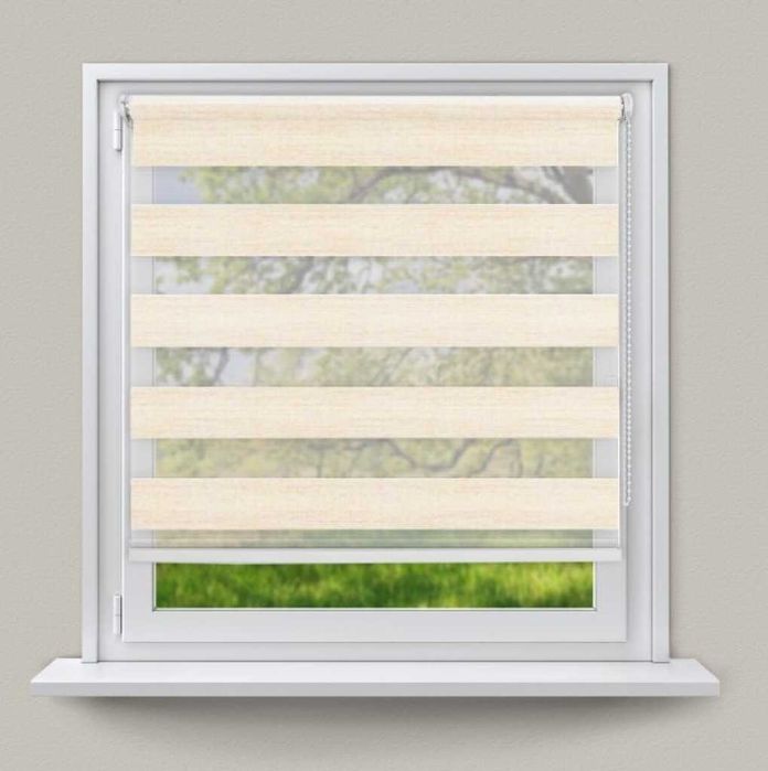 Щори ECD  Ролетни, Текстилни, Двойни, Без пробиване-цветове и размери