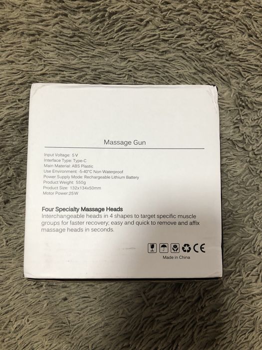 Электро массажёр ручной