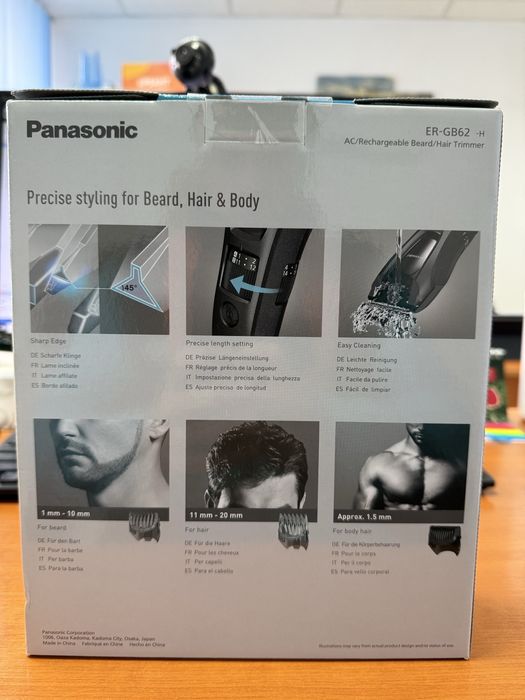 Sigilat - Aparat de tuns Panasonic ER-GB62 pentru barba si mustata