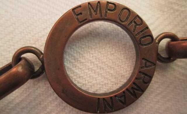 EMPORIO ARMANI гердан с дължина 59 см.