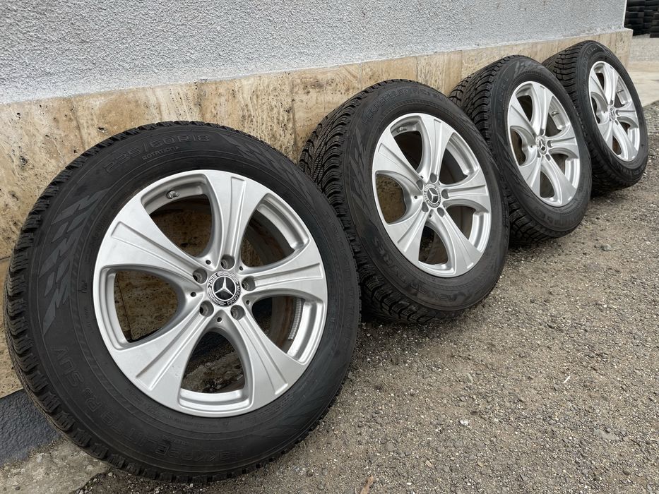 Jante Roti 18 Mercedes GLC X253 Audi Q5 Anvelope 235 60 R18 Allseason