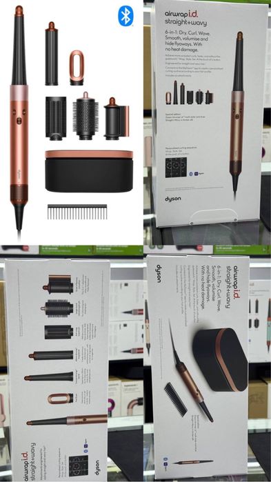 Новый Цвет Dyson HS08 Amber Silk! Бесплатная Доставка!