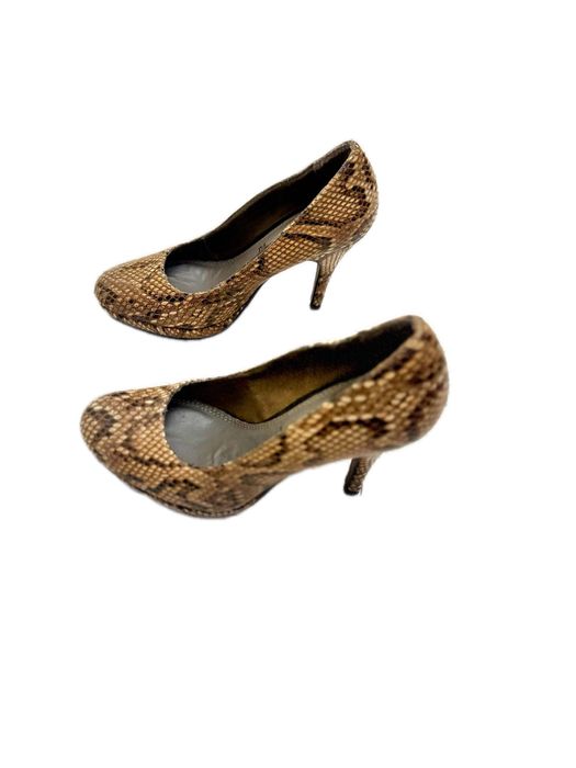 Pantofi piele naturală Venturini Milano 36 – stiletto snake print elegant luxury