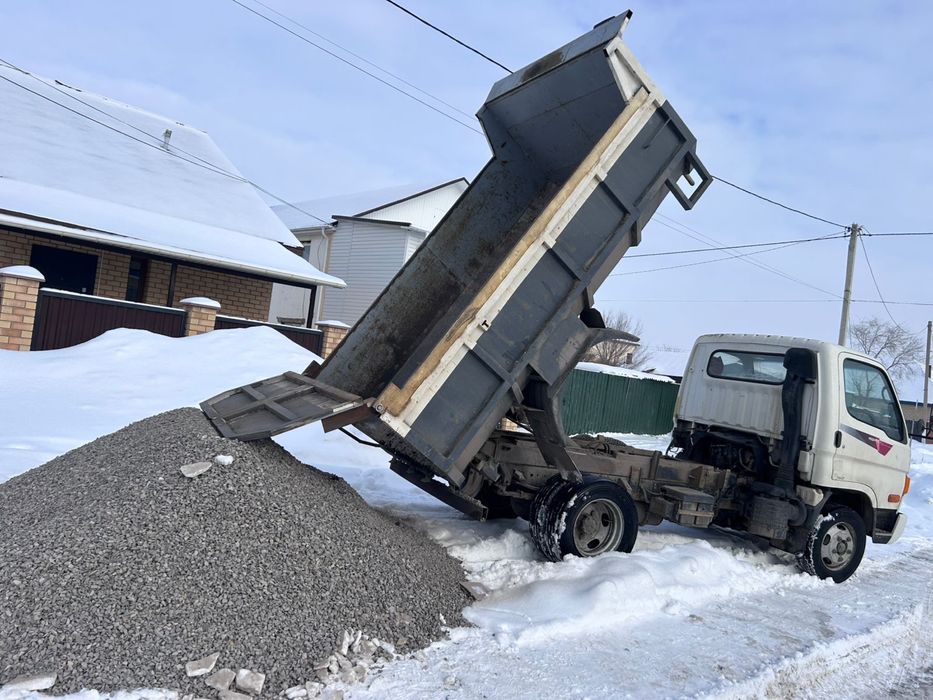 Щебень песок отсев