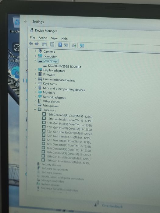 Laptop NOU Asus Vivobook - i5-1235u/ 12gb/256gb /Tastatura Iluminata