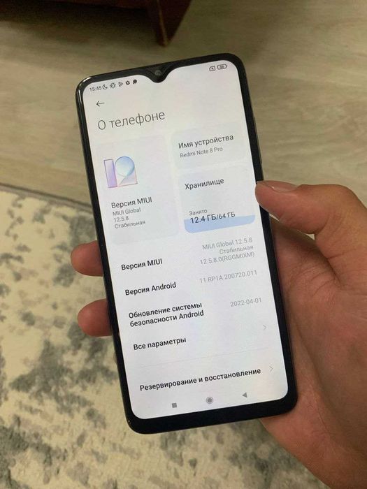 Redmi note 8 pro 64gb