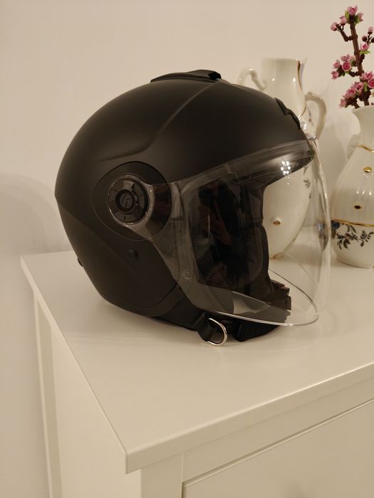 Casca Moto open face/jet SCORPION EXO CITY II SOLID Negru Mat Marime L