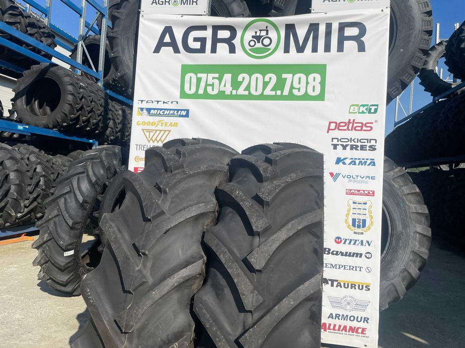 Anvelope pentru combina cu 12Pliuri garantie 2 ani 18.4-30 BKT