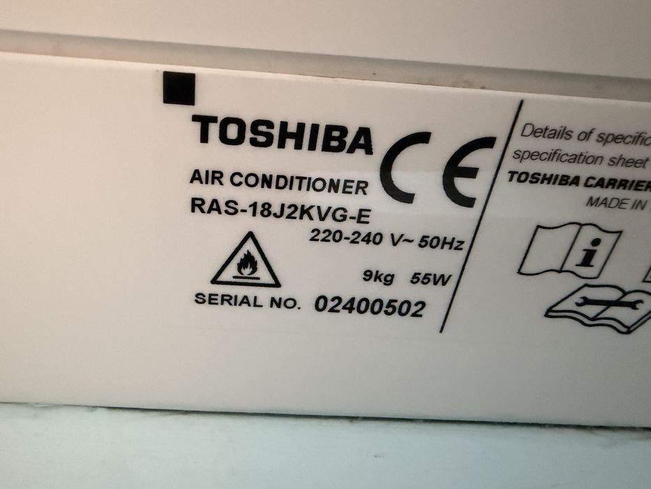 Климатик Тошиба 18-ка Toshiba Ras18