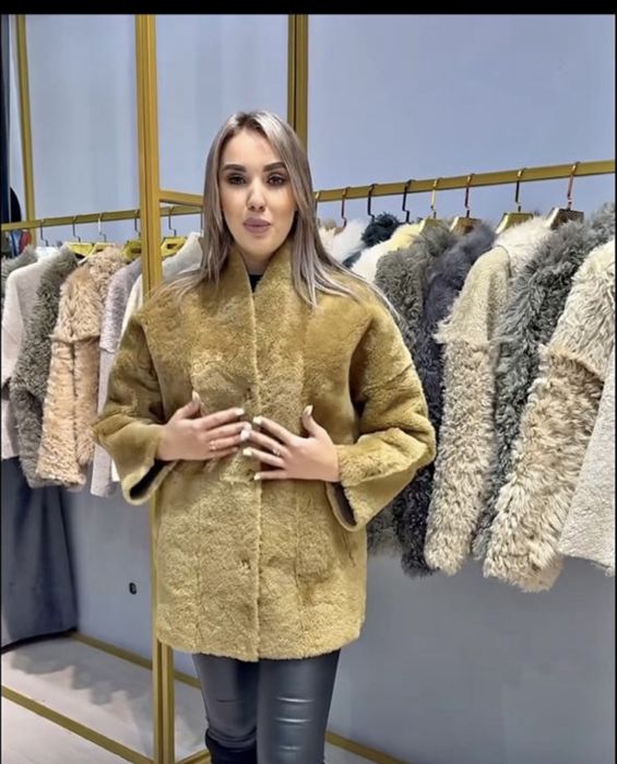 Шуба/дубленка 2в1