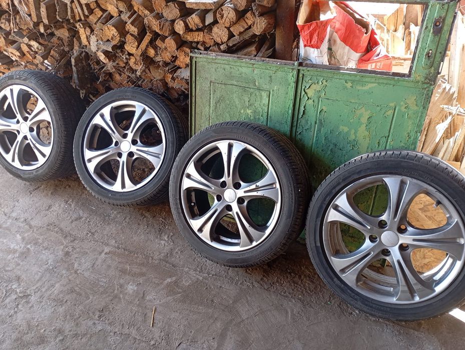 Гуми с джанти 5 по 110 Опел Астра  17 цола