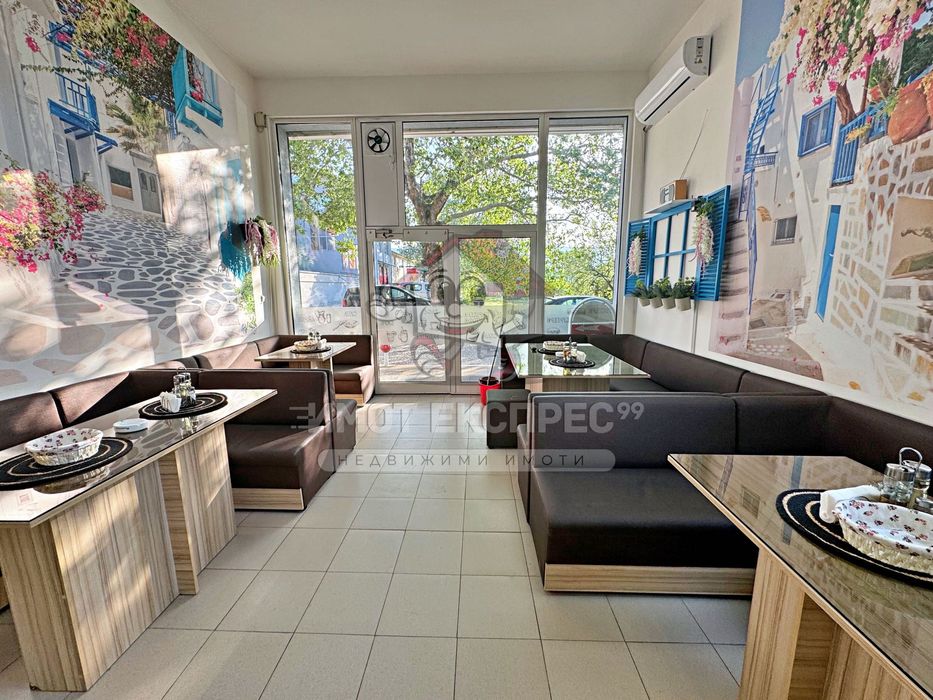 Заведение, с градина под наем, с човекопоток, обзаведено