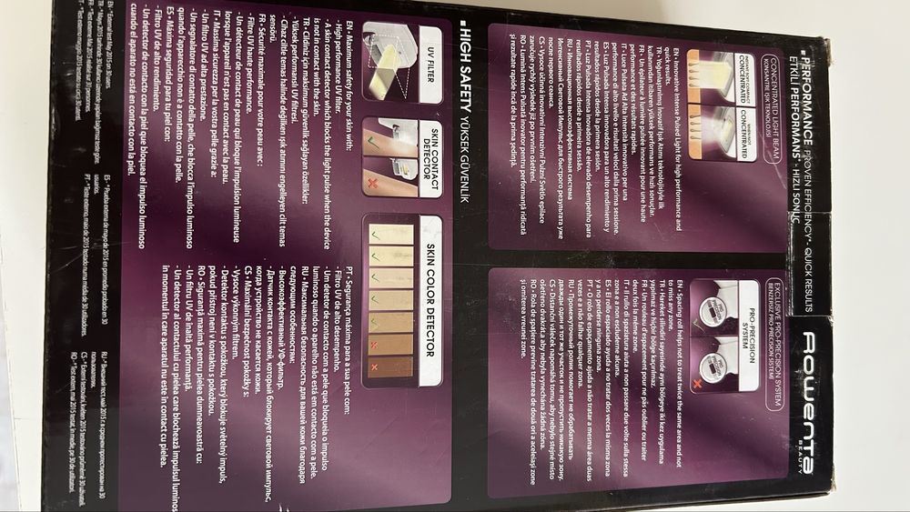 Фотоепилатор Rowenta instant soft compact IPL EP 9603 4x75000 импулса