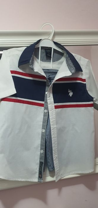 Комплект риза и къс панталон U.S.Polo Assn