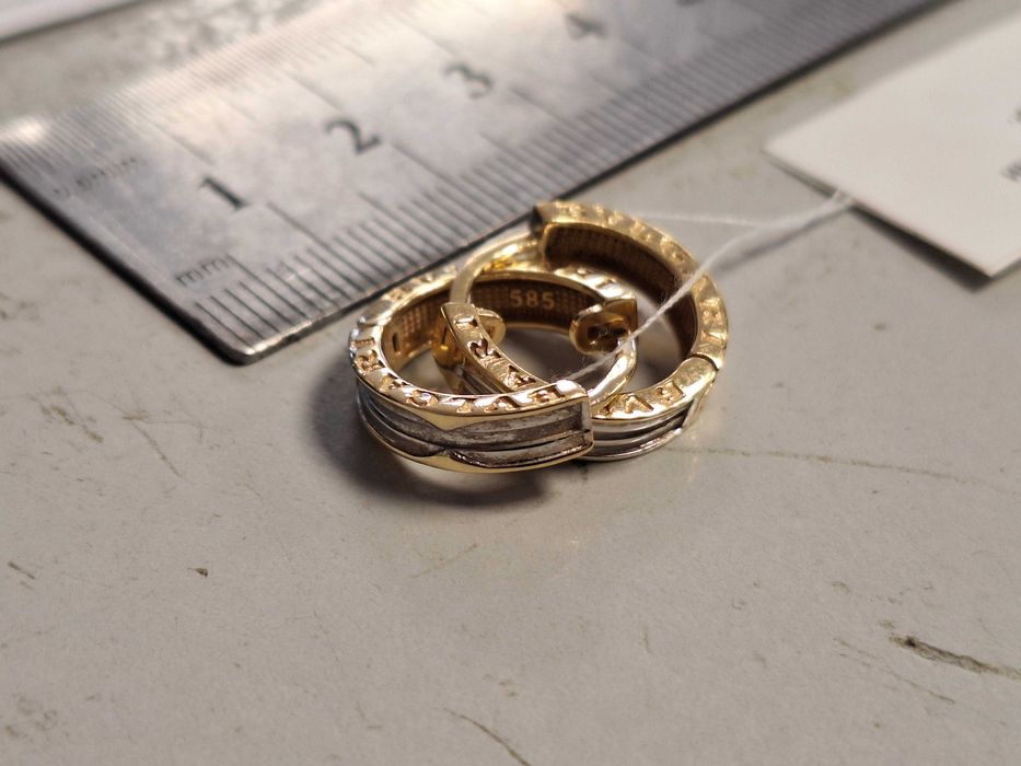 Дамски обеци Bvlgari 3,68гр.