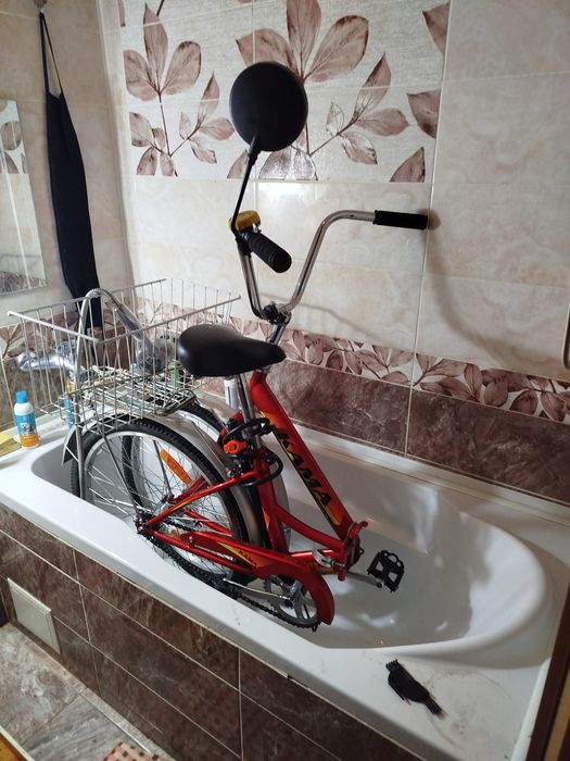 Велосипед, Кама. Россия.