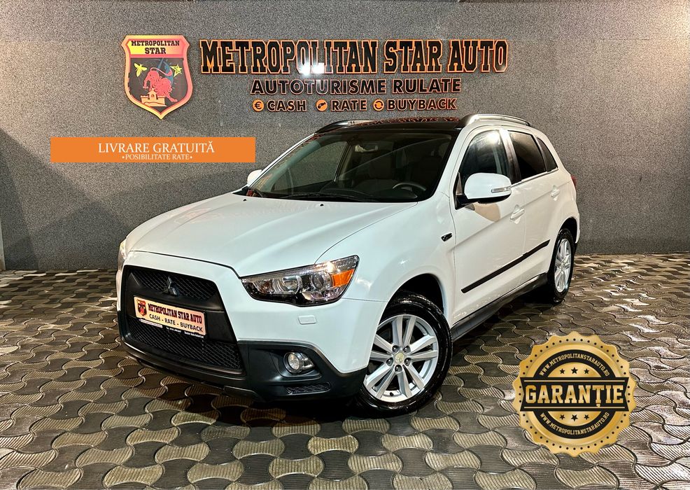 Mitsubishi ASX 2011 •4x4 Decuplabil• Plafon panoramic GARANTIE