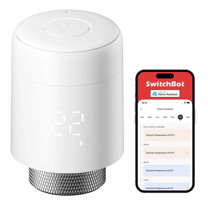 SwitchBot Smart Radiator Thermostat–смарт термостат за радиатор с WiFi