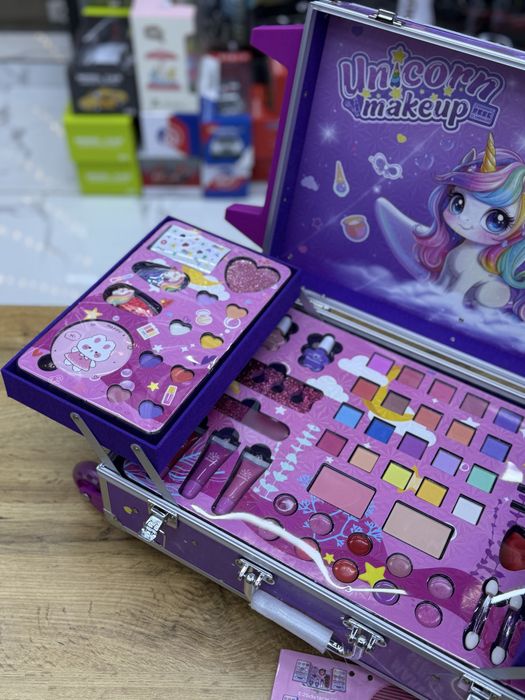 Набор детской косметики в чемодане Единорог