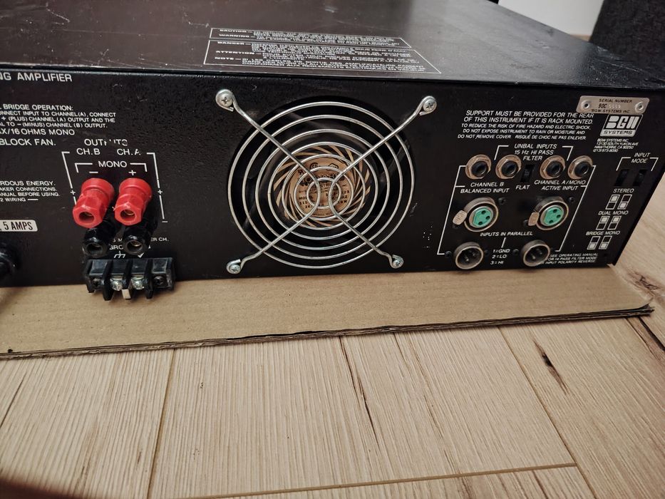 Putere/Amplificator BGW GTB..cu defect