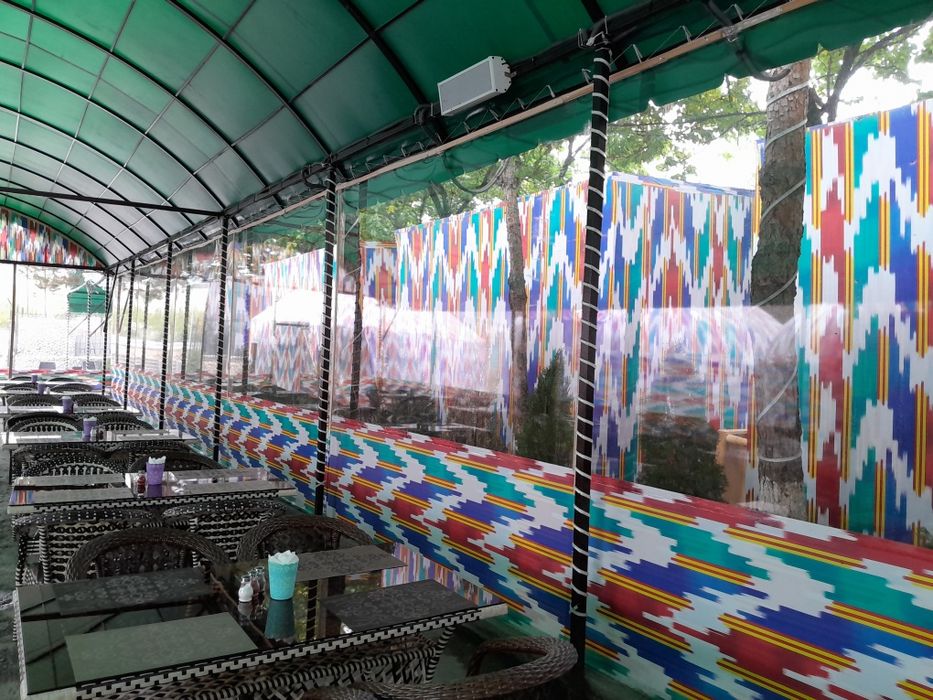 Салафан Банер тент устоновка Басен Фантанлади ураб берамиз