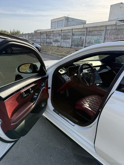 Mercedes-Benz S580 LONG 4MATIC V8 503CP  | 60.000Km | Masaj | Ventilație | Burmester 3D | E-Active Body | Nappa Exclusive | Distronic | 360°