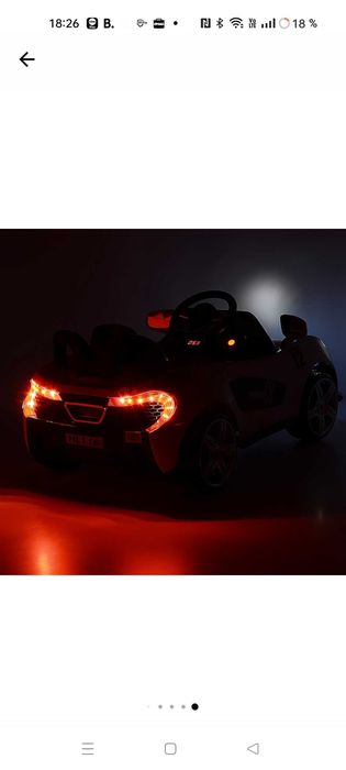 Masinuta electrica pentru copii, cu telecomanda, Mappy, Aero Yellow