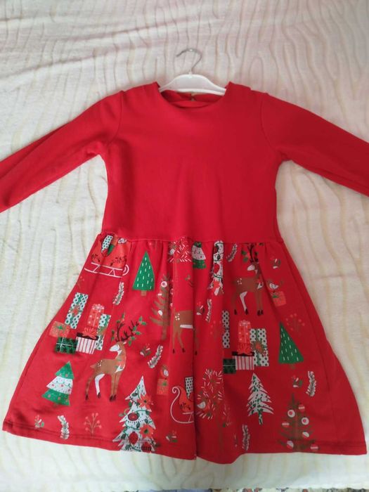 Детска коледна рокля