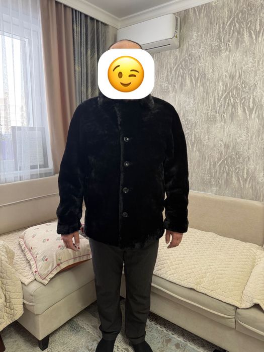Мутоновая шуба мужская