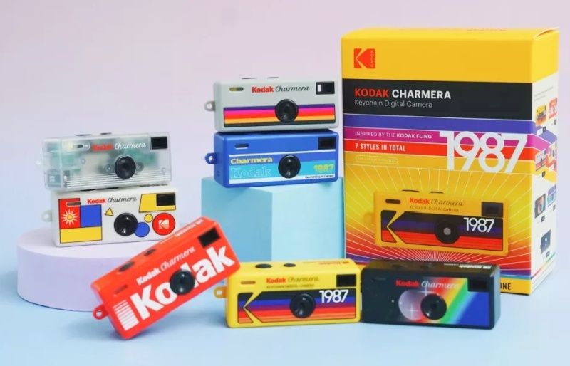 Цифровая мини-камера Kodak Charmera (Брелок) | Ретро-стиль 90-х