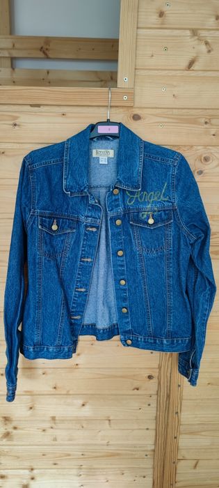 Geacă blugi pictată manual