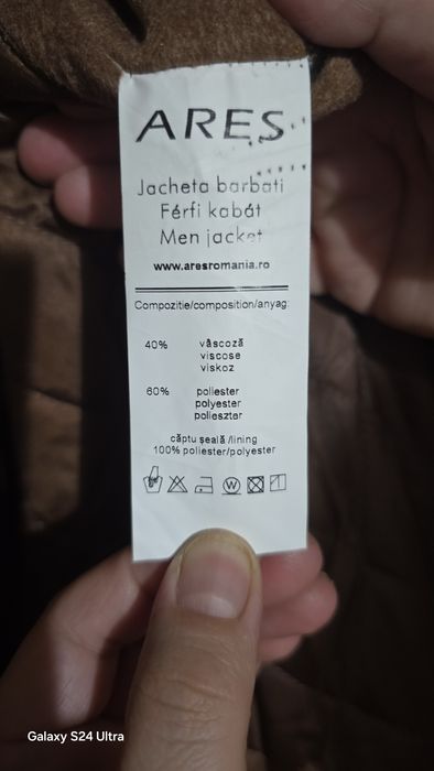 Palton ares marimea 56