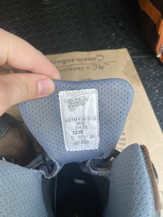 Red wing shoes 43 размер маломерка