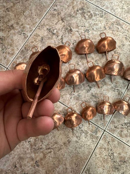 Чанове и Хлопки – Стоманени с Медно Покритие, Здрави и Звънливи