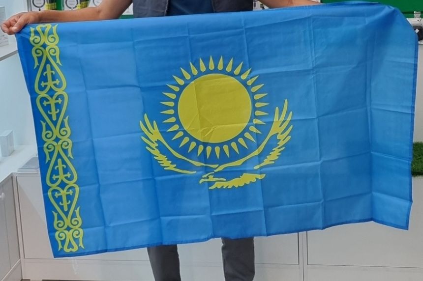Флаг Казахстана новые
