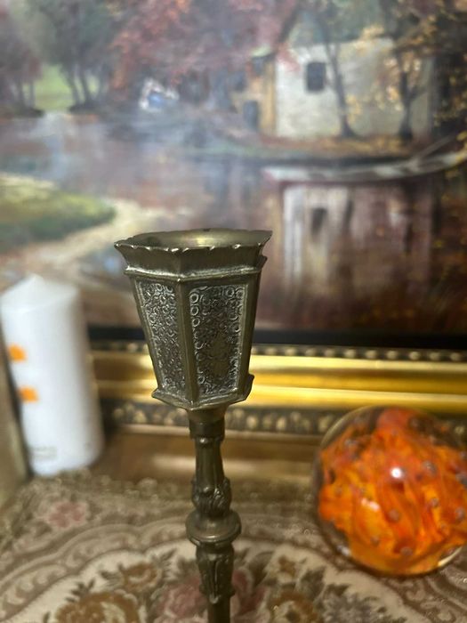 DN949 Sfesnic deosebit de bronz 300g 20cm h 7 cm d si 4,5d la cupa