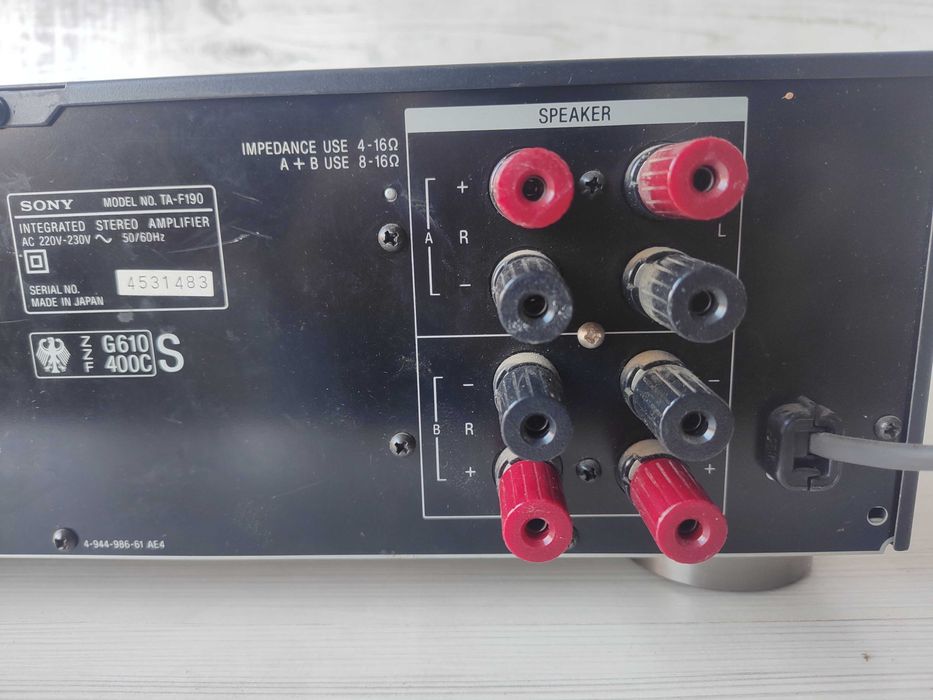 Японски усилвател SONY TA-F190