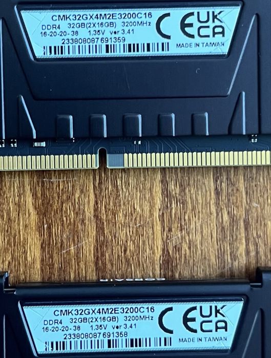 Рам памет Corsair Vengeance LPX 32GB 2x16GB DDR4 3200MHz | Доживотна гаранция