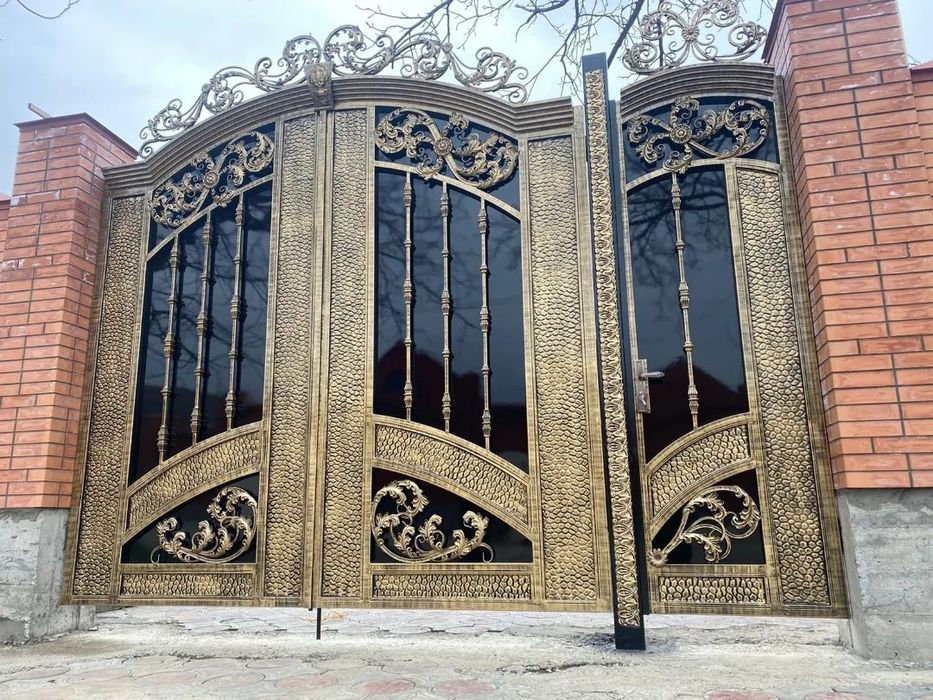 Ворота. Навесы. Козырек. Перила