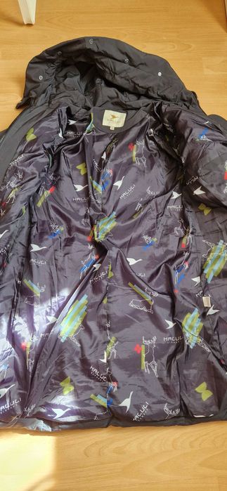 Geaca dama groasa, marimea XL, de calitate cu gluga