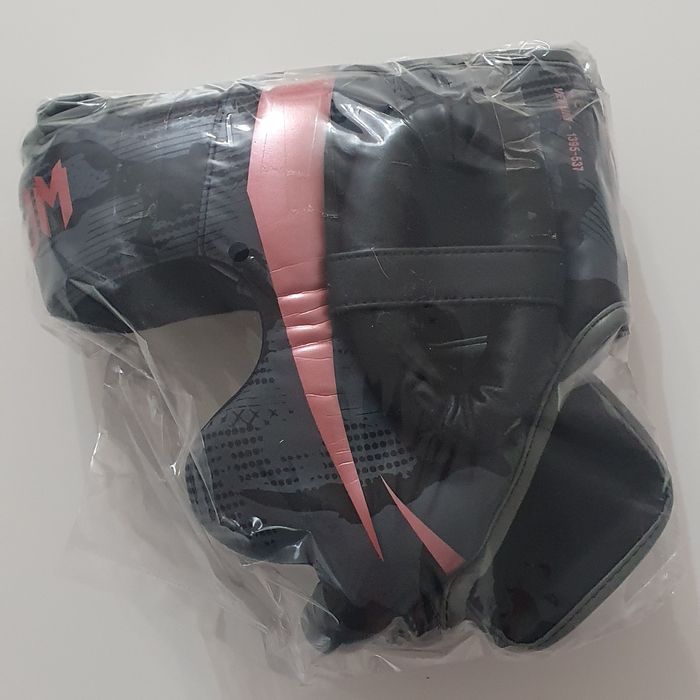 Casca de box Venum Elite - Black/Pink Gold