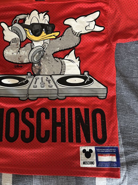 Moschino x H&M Limited Edition Collection DONALD Jersey Top T-Shirt