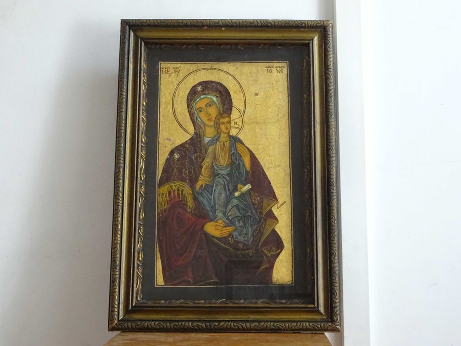 Icoana pe lemn ‘Maica Domnului cu Iisus Hristos’, deosebita