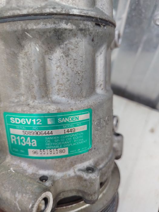 Compresor clima Fiat /Fiat /Peugeot /Renault /Citroen 9655191580