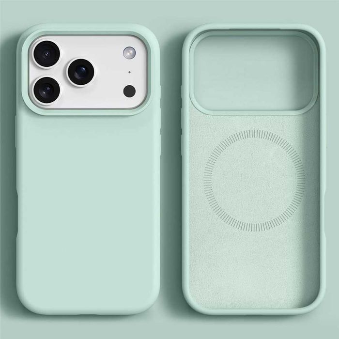 Husa MagSafe cu microfibra pt iPhone Air / 17 / 17 Pro / 17 Pro Max