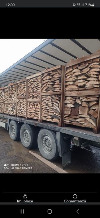 Depozit lemne de foc Arad grădiște Doar esență tare CER FAG CARPEN