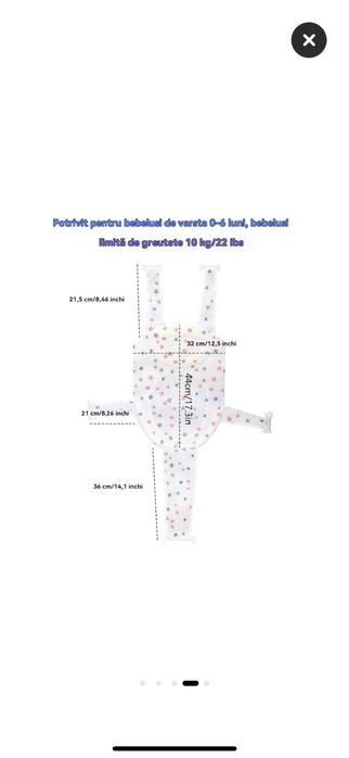 Suport hamac cada bebelusi