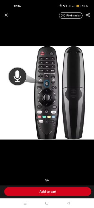 MR20GA Telecomanda LG Oled Led Mouse și Comanda Vocala